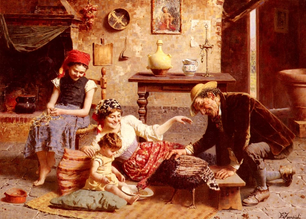 Una famiglia felice